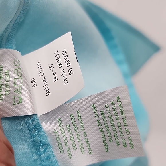 Lilly Pulitzer Pearl Romper Blue Women's Size 4 - Picture 10 of 10